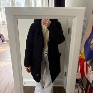 Woolrich Black Hooded Jacket